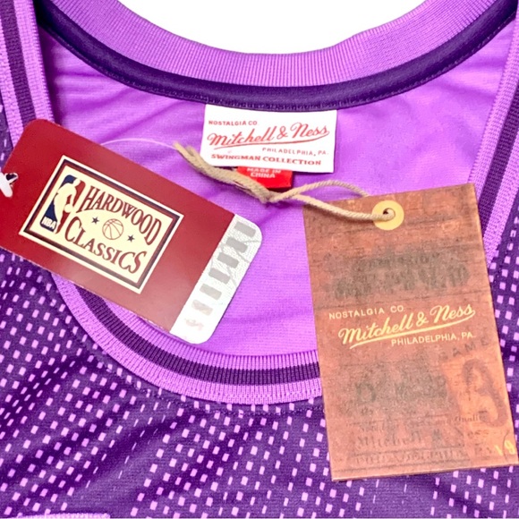 NWT NBA MITCHELL & NESS MONOCHROME SWINGMAN JERSEY RAPTORS 1998 VINCE CARTER XL - Picture 9 of 11